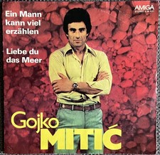 Gojko Mitic -Ein Mann kann viel erzählen /Liebe..., Vinyl-Single, Amiga/DDR, Gut