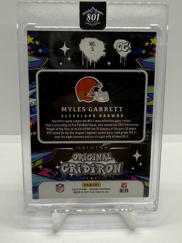 2025 Origins Myles Garrett Original Gridiron - Picture 2 of 2
