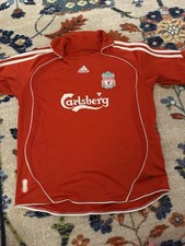 Vintage Liverpool Football Jersey 2006/2007 Home Carlsberg Adidas