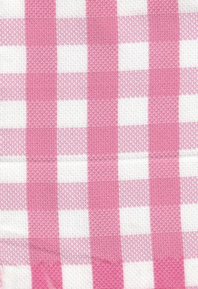 Camisas Hombre Rosa Cuadros Cuello Corte Extremo Manga Larga 100% Algodón Foto 2 de 4