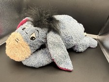 Vintage Disney Store Winnie the Pooh Eeyore Plush 14" Super Soft Velrco Tail