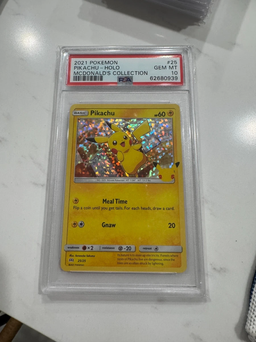 Pikachu Pokémon TCG Professional Sports Authenticator (PSA) Grade