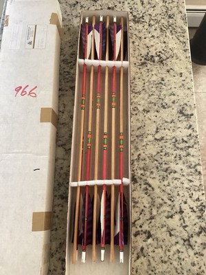 3 Rivers Archery One Matching Dozen .NOS .READ Box . A must See..