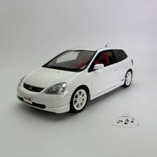 OTTO  1:18 Honda Civic TYPE-R EP3 white Resin Unopenable Car Model  