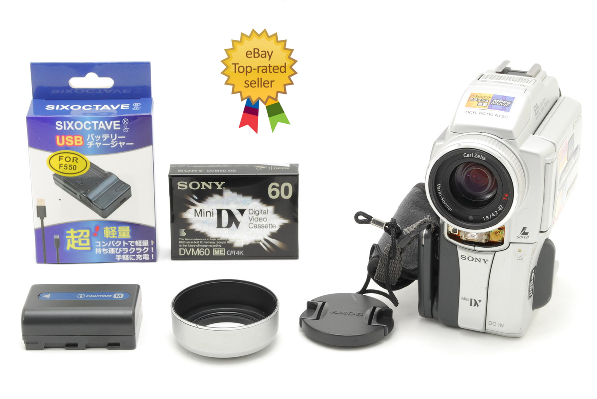 READ [Near MINT] Sony Handycam DCR-PC110 Mini DV Camcorder