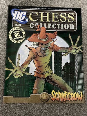 *Comic Only* DC Chess Collection - Scarecrow, No Figurine