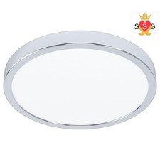 Eglo LED Flush Ceiling Light Fueva 5, Ø 11 In, round Bathroom Lighting Made 1PCS