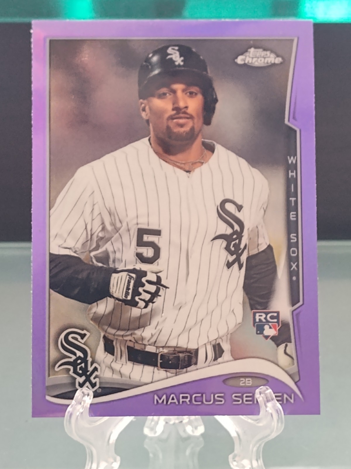 2014 Topps Chrome - Purple Refractor #43 Marcus Semien (RC)
