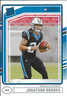 2024 Panini Donruss - Rated Rookie Jonathon Brooks #354 (RC) Carolina Panthers