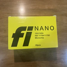 Fi Nano Microchip for Dogs - 20-Pack - Lifetime Registration - Universal Scan