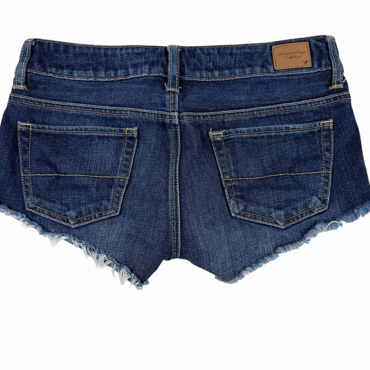 Denim Ultra Low (Less than 6.5 in) Shorts for Women for sale | eBay