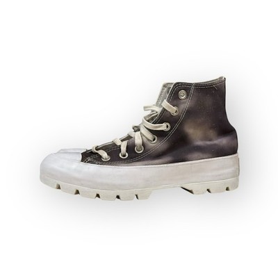 Converse Women's Chuck Taylor All Star Lugged Black Tie Dye Size 7.5