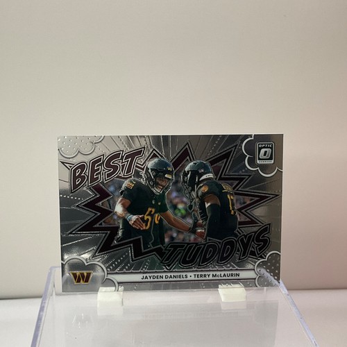 2025 Donruss Optic Jayden Daniels/Terry McLaurin Base (RAW)