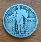 1929 Standing Liberty Quarter 25C Silver