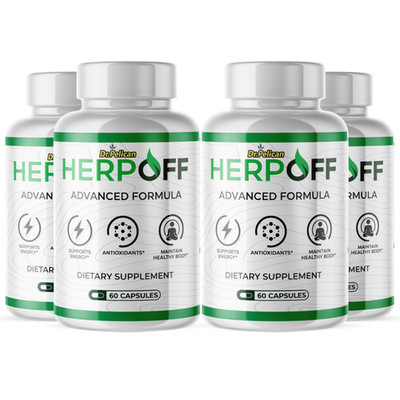 Herp Off-  Keto & Weight Support- 4 Bottles- 240 Capsules