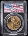 1999 $50 Gold Eagle 9-11-01 WTC Ground Zero | PCGS Gem Uncirculated