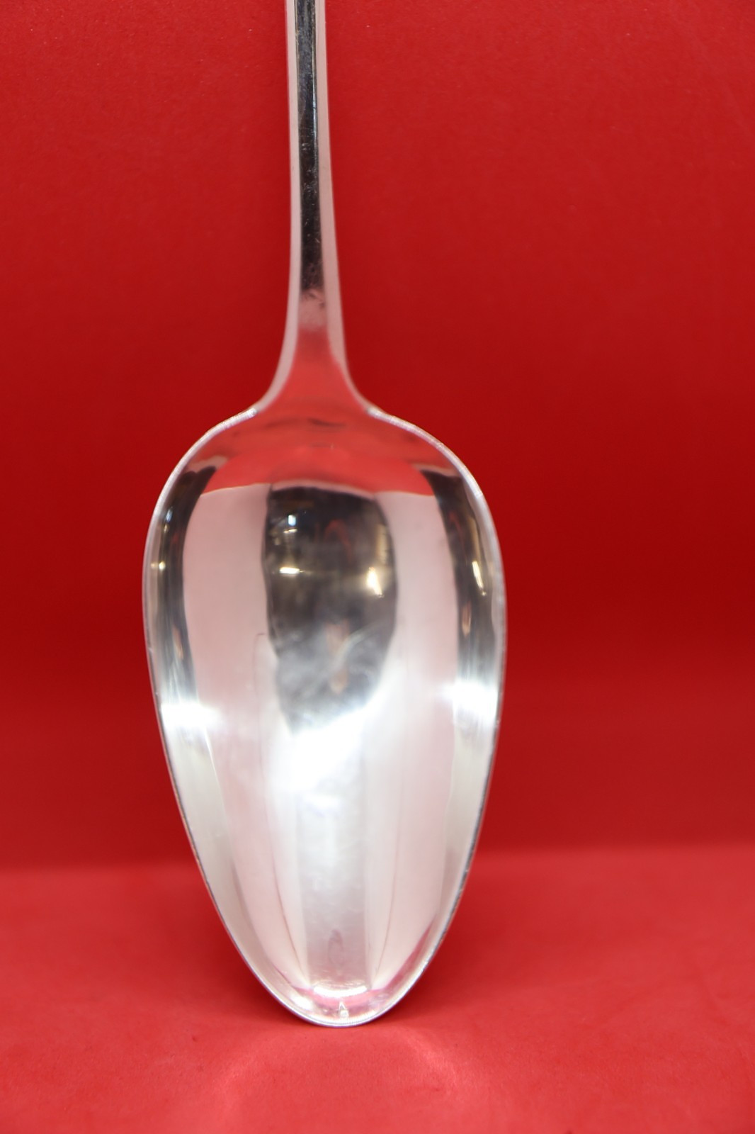 12" Solomon Hougham 1801 Lg Sterling Solid Dressing Spoon 101g