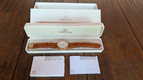 Zenith El Primero 20.0140.400 Chronograph cal. 400 18kt NIB Transparent Back