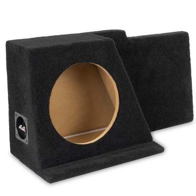 Custom Fit 12'' Sealed Empty Sub Box for 08-13 Chevy Silverado & GMC Sierra