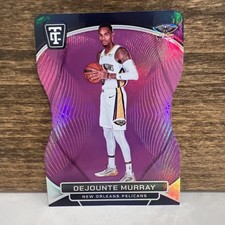 2024 Totally Certified Purple Platinum Mirror Die-Cut /49 Dejounte Murray
