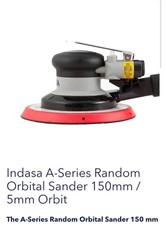 Indasa A-Series Random Orbital Sander 150mm / 5mm Orbit