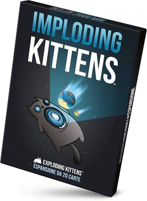 Imploding Kittens exp. x Exploding Kittens - Spiel auf Italienisch - Asmodee