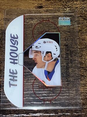 2022-23 Metal Universe Hockey TH-8 Mathew Barzal The House Acetate Insert NYI