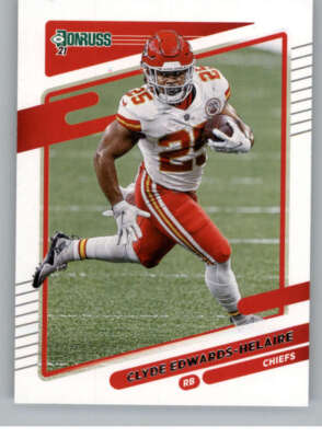 Clyde Edwards-Helaire 2021 Donruss #120 NFL Chiefs ID:60962
