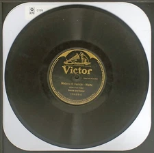 Bernie And Backer - Waters Of Venice - Vintage 10" shellac 78 rpm record (VG)