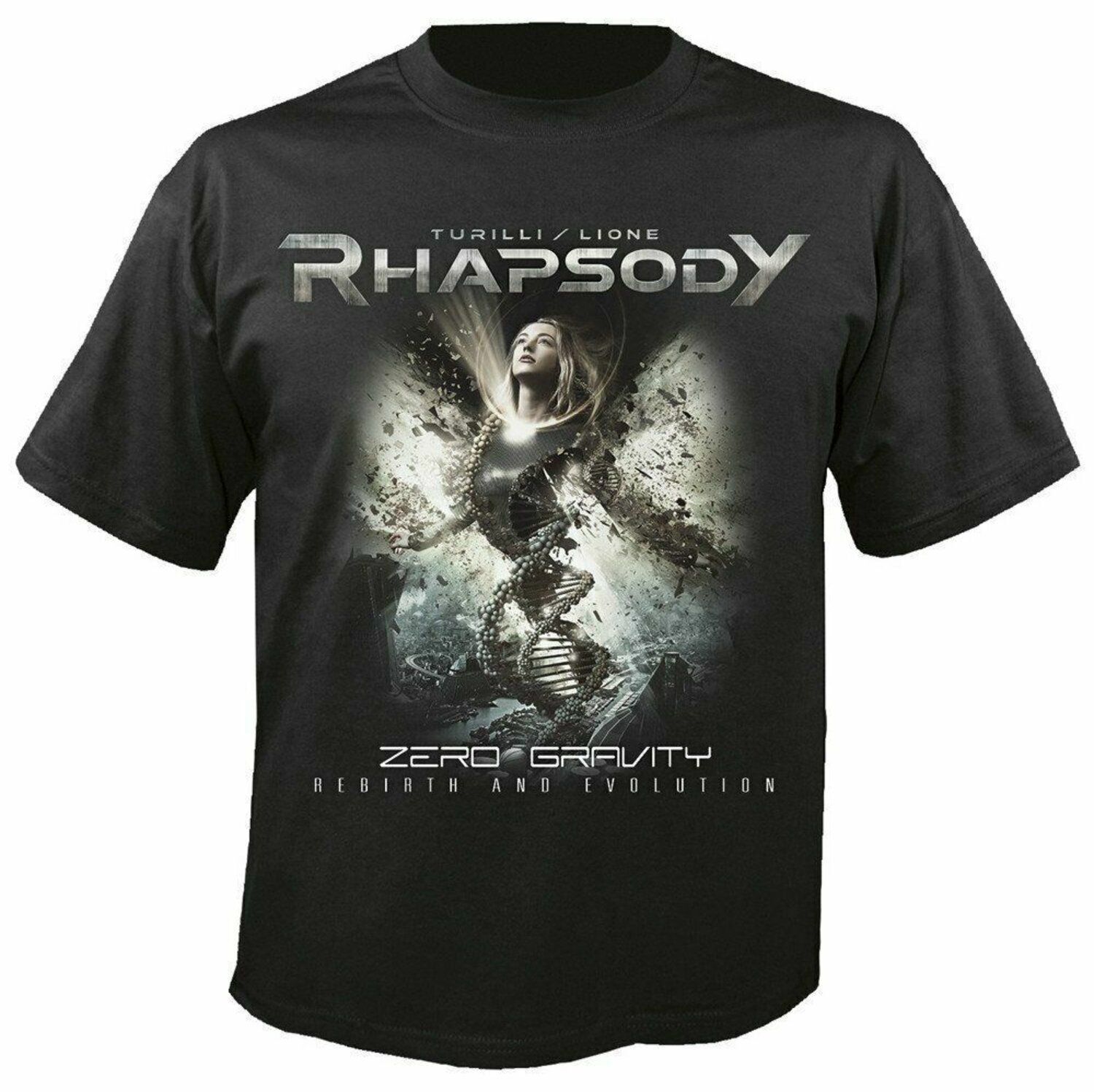 Rhapsody - Turilli Lione Zero gravity T-Shirt NEU & OFFICIAL!