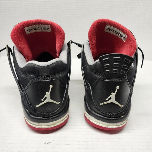 2012 Nike Air Jordan Retro IV 4 Bred 308497-089 Herren Größe 11 - zum Restaurieren - Bild 7 von 9