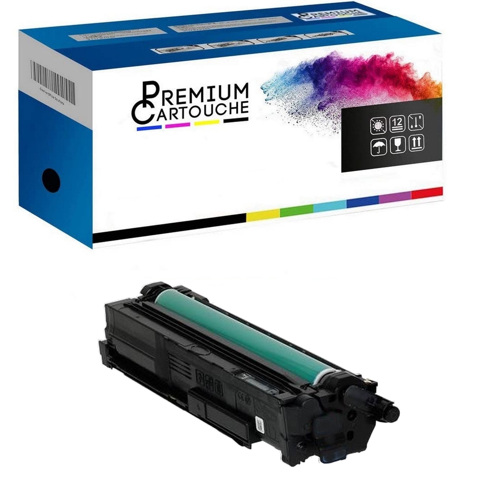 Toner noir CEXV47 compatible Canon pour les impressions quotidiennes au bureau