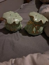 Green Bags Salt And Pepper Shakers