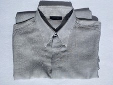 Versace Classic V2 gray versace print all over Blended Fabric Large 15.5/39