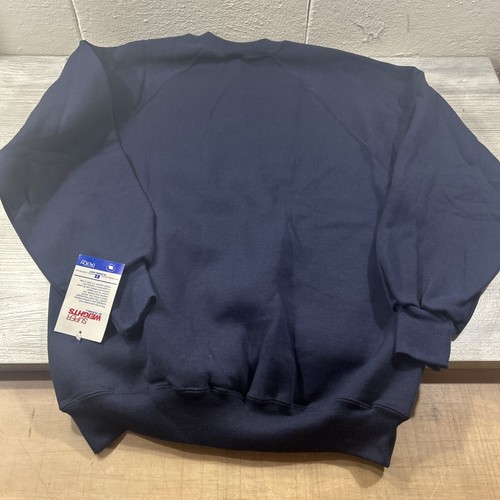 Vintage Super Weights By Russel Crewneck Sweatshirt NWT Custom Embroidery Read - Picture 7 of 8