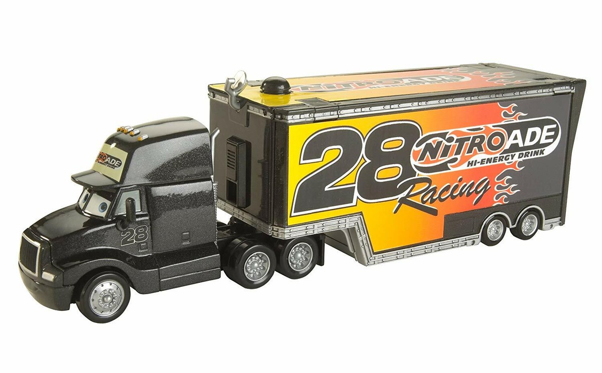 カーズ　マテル　28ナイトロエイド　トレーラー Disney Pixar Cars Nitroaide 28 Hauler by Mattel JC | eBay