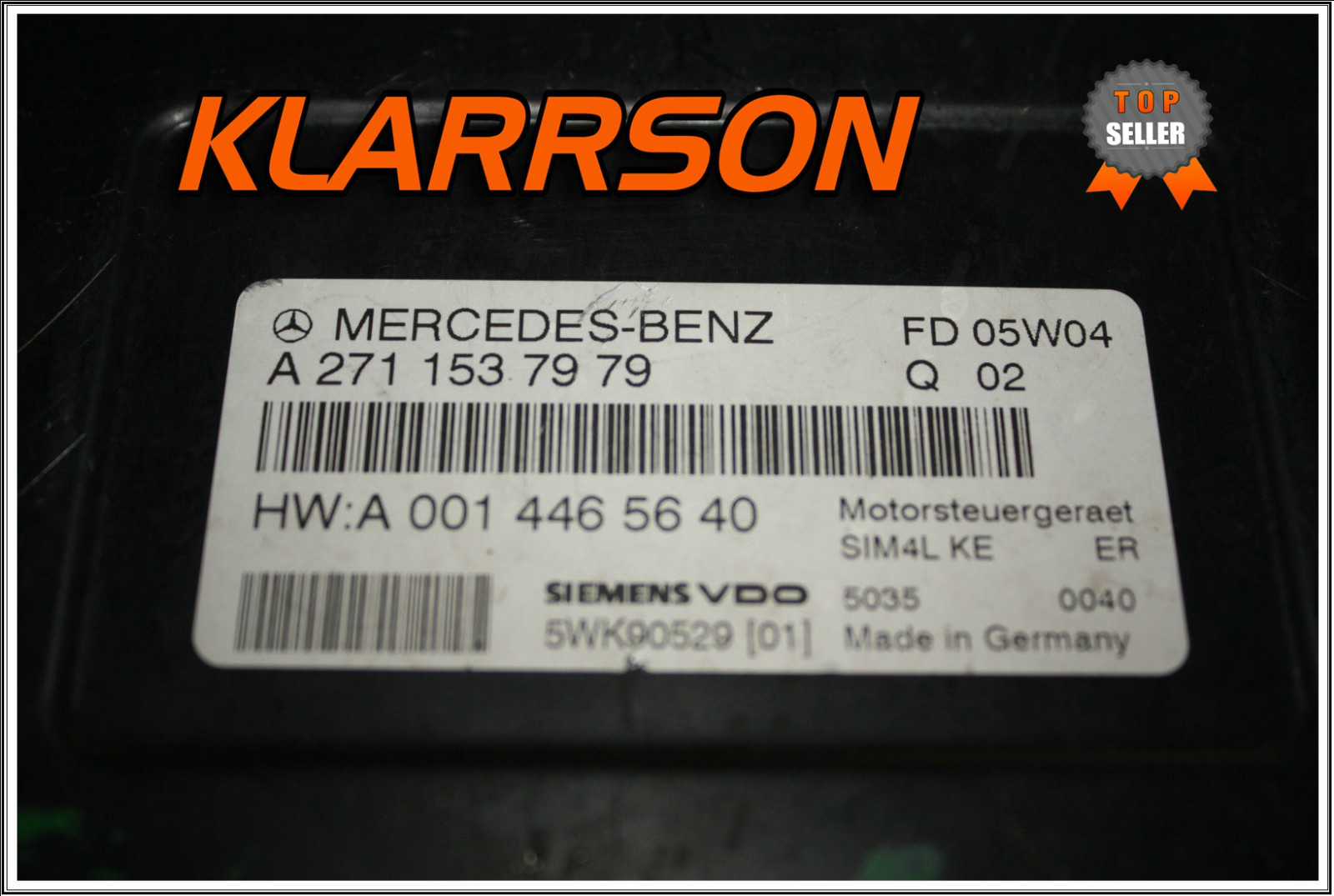 ? ? Motorsteuergerät Mercedes Benz A2711537979 5WK90529 01 | eBay