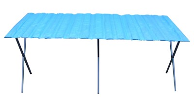 FLOHMARKTTISCH 300cmx120cm KLAPPTISCH  MARKTISCH VERKAUFTISCH MIT ROLLBLATT