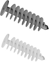 Thermal Insulation Fixing Plug Coat Dowels Plugs for Styrofoam White & Grey