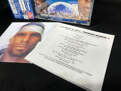 R. Kelly & Jay-Z Unfinished Business Japan OBI CD (Def Jam