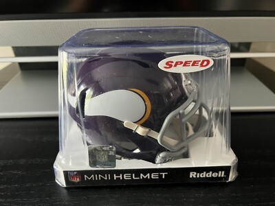 Mini Casque NFL Minnesota Vikings - Riddell Speed Throwback 1961-1979 - Neuf