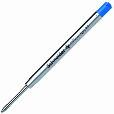 SCHNEIDER Grossraum Kugelschreibermine G2 Office 708 M blau 10 Stück