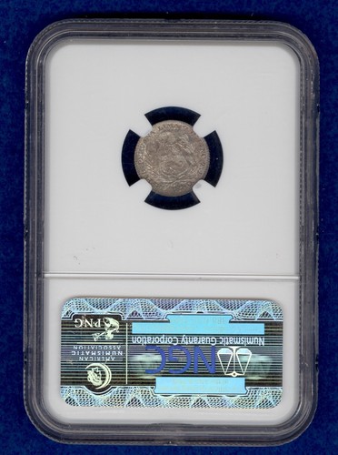 1890 TF Peru 1/2 Dinero NGC MS67 - Picture 2 of 4