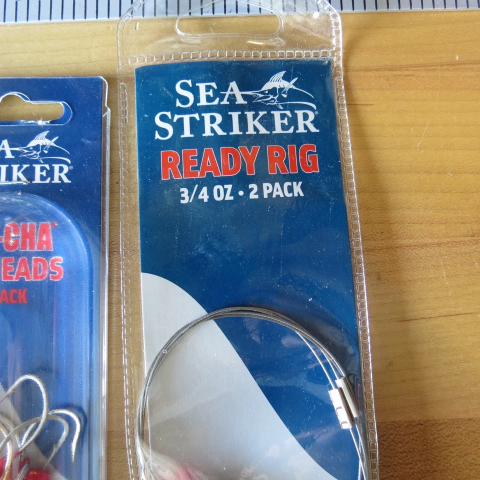 Cabezales de plantilla Sea Striker para señuelo de pesca, plataforma lista y otros (lote #12143) Foto 3 de 3