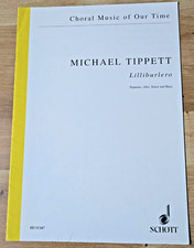 Michael Tippett: Lilliburlero SATB/Piano 