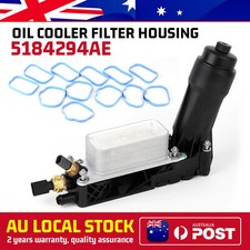 Oil Filter Housing & Oil Cooler For DODGE GRAND CARAVAN 3.6L V6 5184294AE 11-13