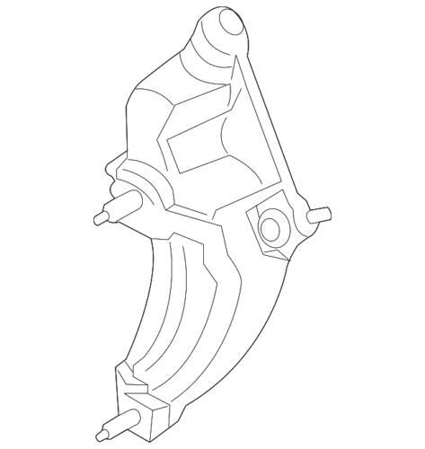 Soporte de eje CV para Ford Escape Fusion 2017-2020 (P/N CV6Z-3K305-G)