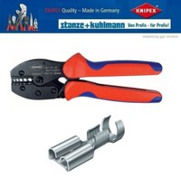 Knipex 97 52 35 Crimpzange Preciforce® LäNge 220 Mm 0,5- 6 (Awg 20 - 10) Mm²