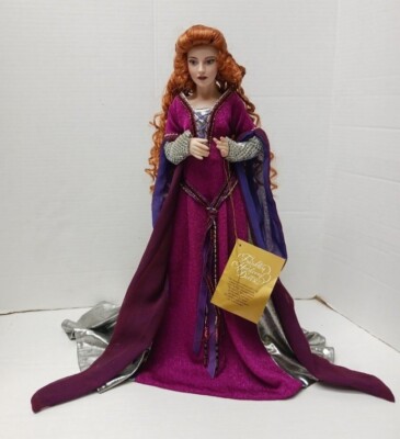 Queen Morgan Le Fay 18'' Porcelain doll- photo is of actual item for sale