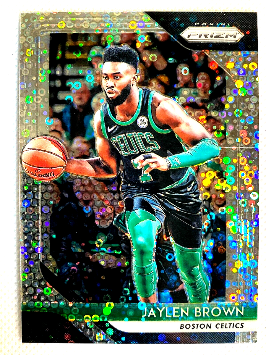 2018-19 PANINI FAST BREAK SILVER PRIZM JAYLEN BROWN CELTICS NO